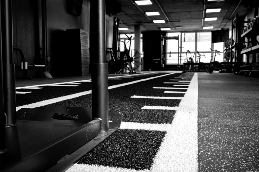 Training floor at a Foundry gym